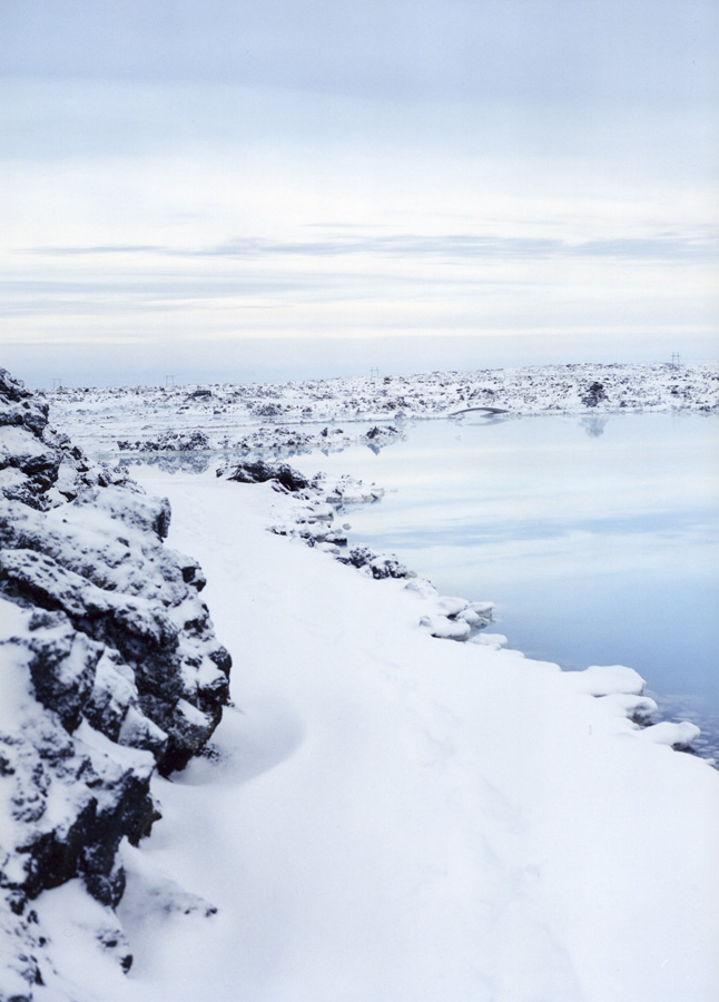 blaue lagune, island. deutsche börse imagebroschüre