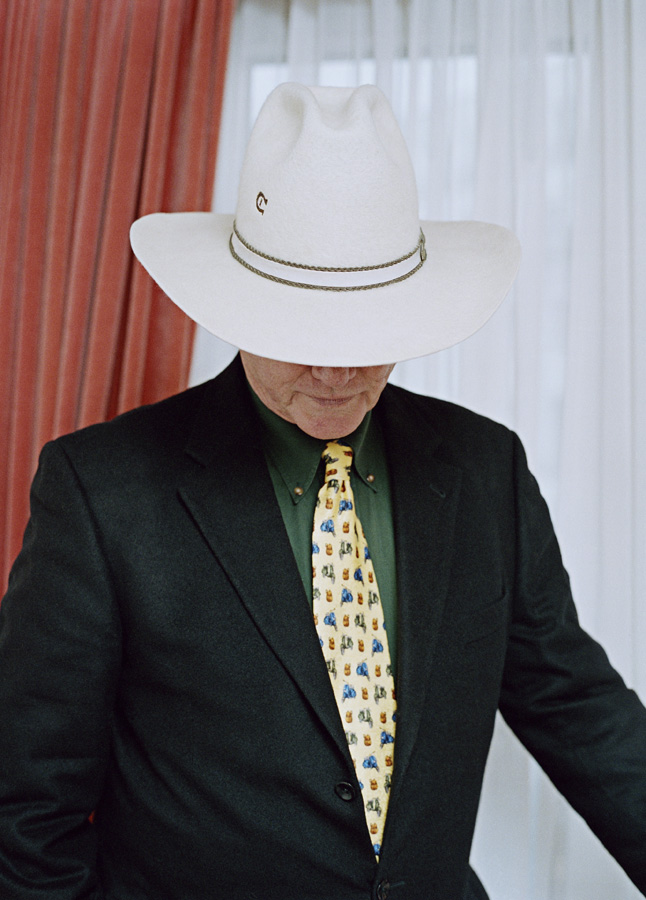 larry hagman. schauspieler. weltwoche