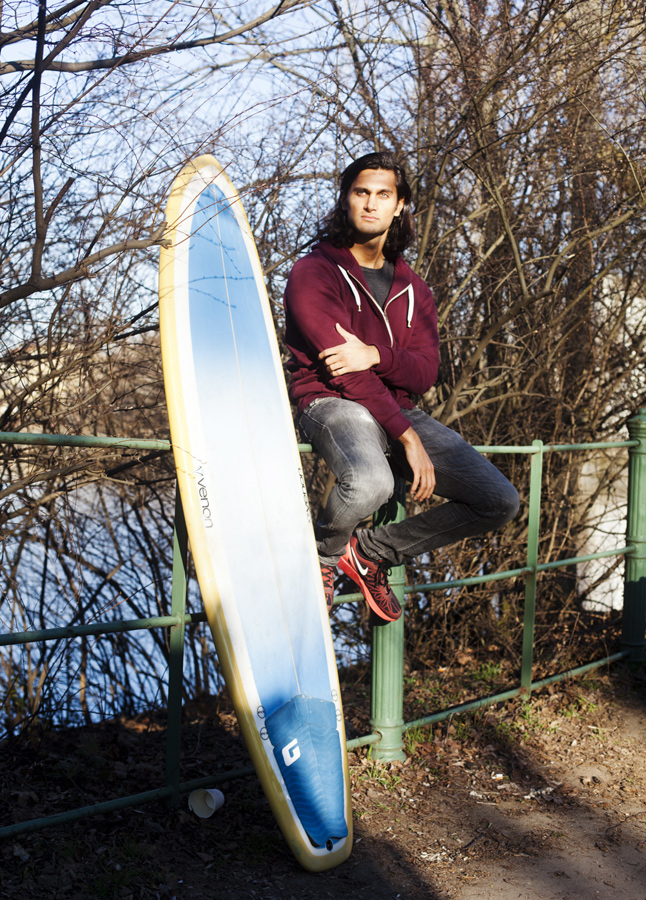 afridun amu. surfer. der spiegel